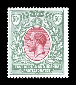 S.G. 61, 1912 50R Carmine and green, bright and fresh, o.g., lightly hinged, trivial natural corner gum crease, fine 2008 BPA certificate (Scott 57 $725.00).