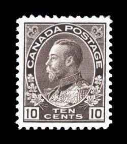 104-22, 1911-25 1c-$1.00 Admirals cplt., a most impressive mint set of the eighteen different values and also six printing or die varieties, for a total of 24 stamps, with
each stamp being selected for centering, color and overall freshness, s