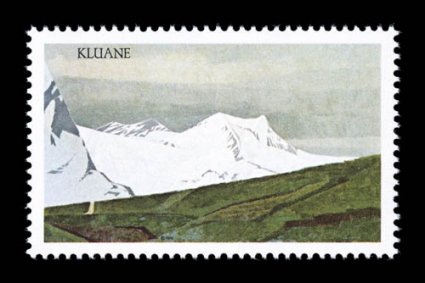 727a, 1979 $2.00 Kluane National Park, silver inscriptions omitted, brilliantly fresh, exceptionally well centered o.g., n.h., extremely fine (Unitrade
C$750.00).