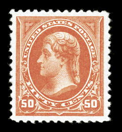 260, 50c Orange, nicely centered within especially large margins, bright color, o.g., lightly hinged, choice very fine 2006 PF certificate.