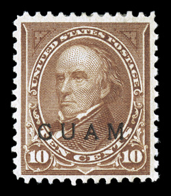 8 var., 10c Brown, Paris Exhibition special printing, rich fresh color, attractively centered, o.g., h.r., Spl. Surch.J.M. Bartels pencil notation on reverse, very fine 2008 PF
certificate.