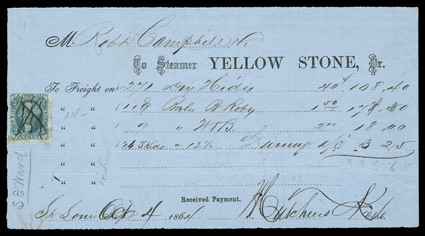 [Campbell, Robert] Thirteen letters written to Campbell, 1830-43 with two documents concerning his business. Correspondents include George Ash, James Preston, John Kelly & Co,
Austin Raines (who may have been among the Ashley Hundred), Campbell