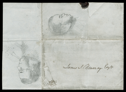 [Fort Yukon, 1849] Probably the earliest available letter from the Alaskan interior, Murray, Alexander, Autograph Letter Signed Alex. H. Murray, founder of Fort Yukon, a
Hudsons Bay Company trading post just inside the Arctic Circle in Ala