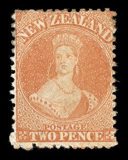 2d. vermilion (3 with one in a delicate pale shade) and 4d. orange-yellow (3, one with trace of t.h. saunders papermakers watermark), unused with part original gum generally
fine. B.P.A. Certificate (1955) for one 4d. Sc. 48, 49, 49 var