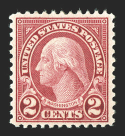 595, 2c Carmine coil waste, well centered within large margins, o.g., l.h., choice very fine.