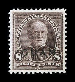 7, 8c Violet brown, excellent centering within large margins, lovely rich color and a strong impression on fresh paper, pristine o.g., n.h., extremely fine 1985 PF
certificate.