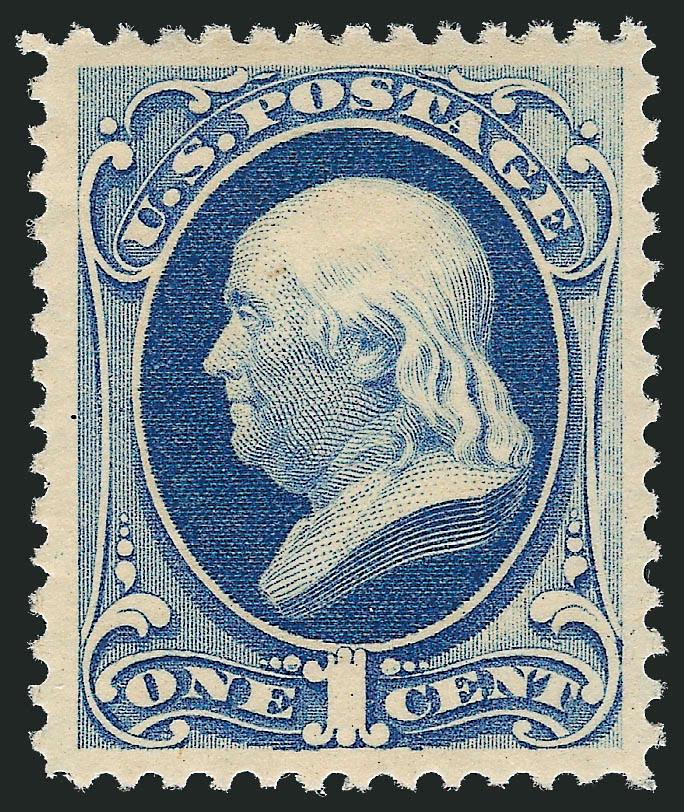 1c Dark Ultramarine (182).> Mint N.H., wide margins and outstanding centering, beautiful color, Extremely Fine Gem, with 2010 P.F. certificate for block