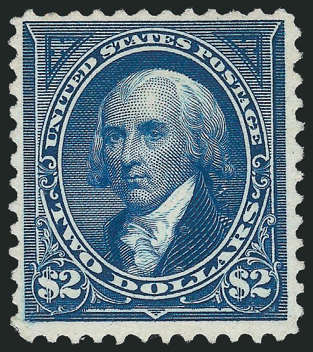 $2.00 Bright Blue (262).> Unused (no gum), Fine