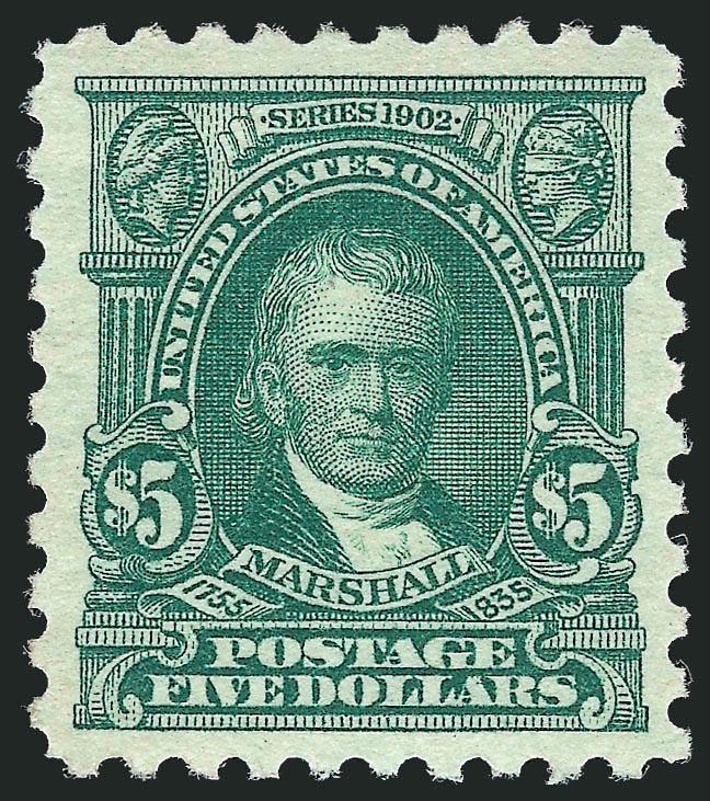 $2.00 Dark Blue, $5.00 Light Green (479-480).> Fresh colors and wide margins, $2.00 Very Fine and choice, with 2000 A.P.S. and 2001 P.S.E. certificates, $5.00 Extremely Fine, with 2005 P.F.
certificate