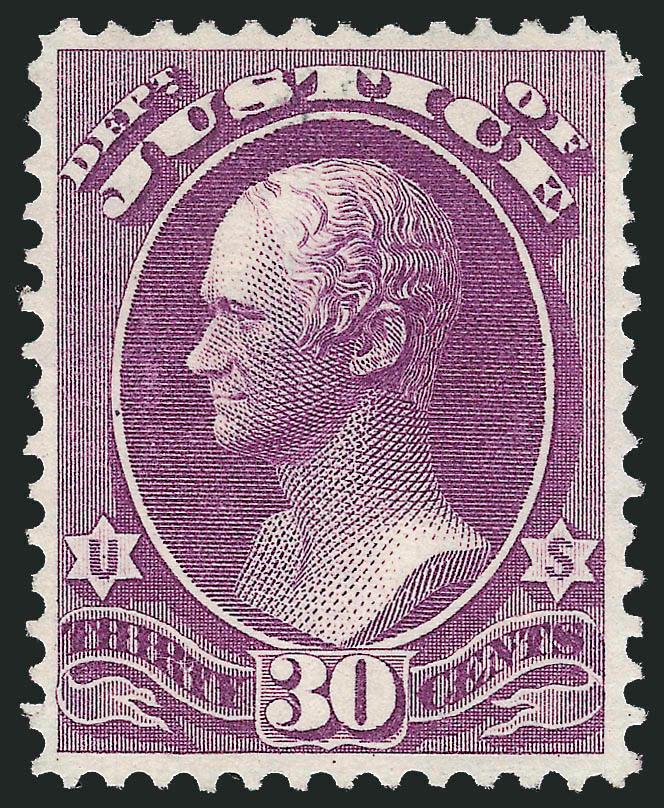 1c-90c Justice (O25-O31, O33-O34).> 6c and 30c unused (no gum), 90c unused (regummed), others original gum or disturbed original gum (12c also offset), 90c reperfed at right, otherwise Fine-Very Fine, 10c with
1999 P.S.E. certificate