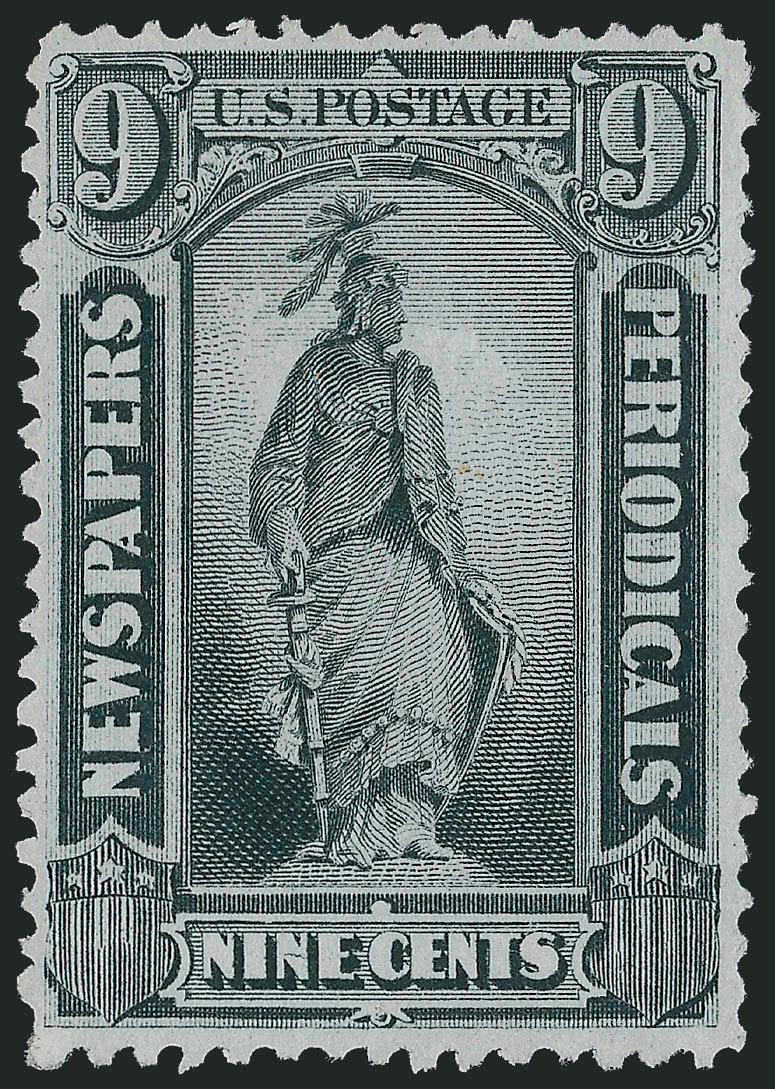 9c Gray Black, 1875 Special Printing (PR38).> Without gum as issued, detailed impression, ample to wide margins, tiny perf tip repair at bottom left, Very Fine appearance, with 2010 P.F. certificate