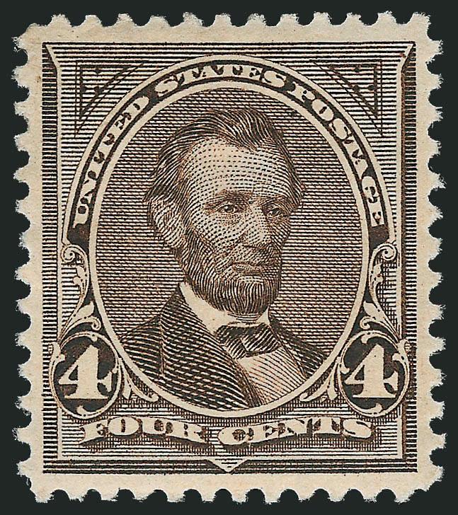 1890-98 Issue Balance.> Four stamps, incl. unused Nos. 223, 224 and 254 (OGh 90 from PSAG), used No. 229 (small thins), Very Fine