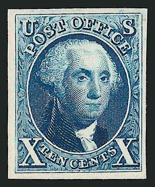 5c, 10c 1847 Reproductions, Atlanta Trial Color Proofs (3TC-4TC).> Each with four of the five Scott-listed colors, lacking Brown to be complete, large margins, bright colors, Very Fine