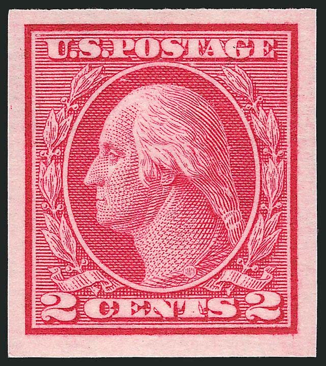 2c Carmine, Ty. I, Imperforate Coil (459).> Mint N.H., vivid color, Very Fine, with 1990 P.F. certificate