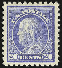 1c-30c 1913-15 Issue (424-439).> Lightly hinged, 3c and 30c reperfed, 11c Fine, others Very Fine-Extremely Fine, quite a few in the higher grade