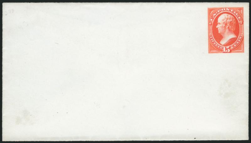 15c Large Bank Note Entire Essays (Thorp-Bartels 60d, 60i, 60n).> Orange, Green and Brown, Very Fine, very scarce