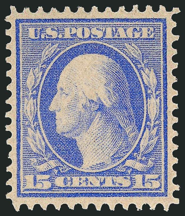 15c Pale Ultramarine (340).> Mint N.H., essentially perfectly centered, attractive soft pastel color, Extremely Fine, truly exceptional, with 2004 P.F. certificate