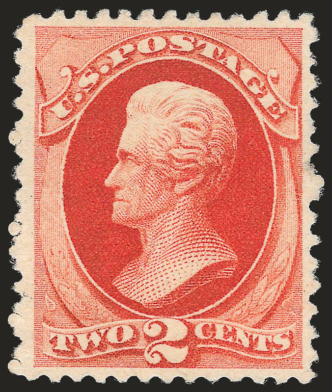 2c Scarlet Vermilion, Special Printing (203).> Without gum as issued, intense shade and impression, choice centering for this difficult issue<><>^VERY FINE AND CHOICE. THIS IS ONE OF THE FINEST EXAMPLES OF ONE
OF THE RAREST OF ALL BANK NOTE SPECIAL