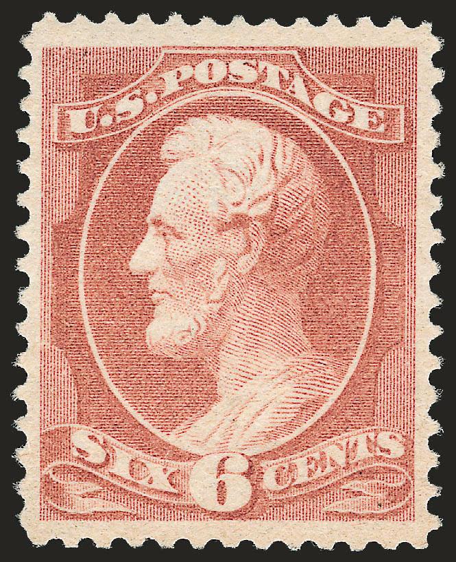 6c Rose (208).> Original gum, lightly hinged, almost perfectly centered with extra wide top and bottom margins, bright shade, Extremely Fine, a wonderfully choice original-gum example of this challenging Bank
Note issue, with 2001 P.F. certificate