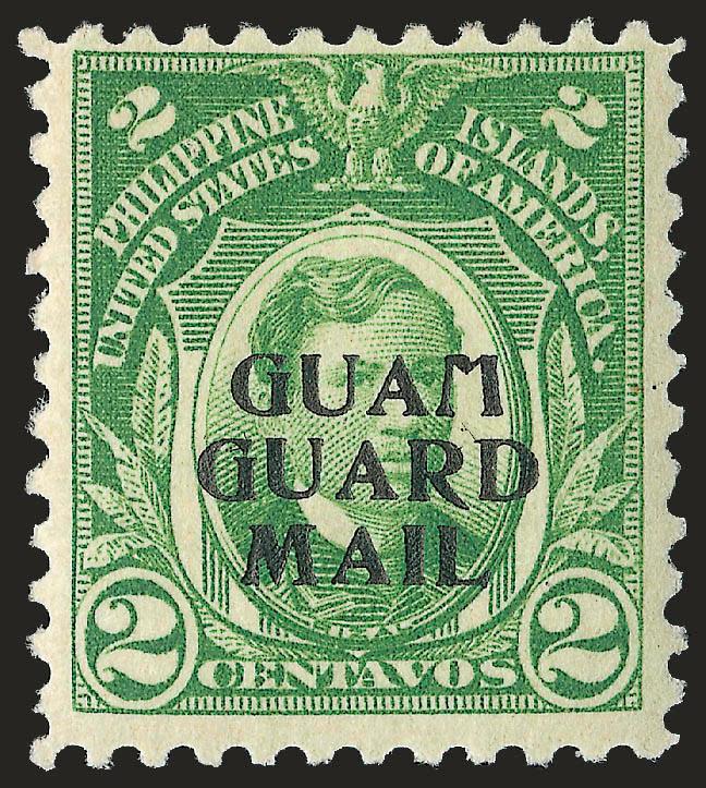 1930, 2c Green, 4c Carmine, Guard Mail (M1-M2).> 2c lightly hinged, 4c h.r., about Fine