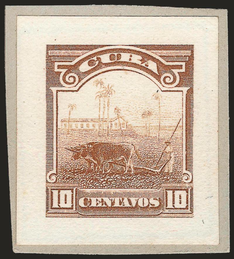 1899, 1c-10c Republic Issue Under U.S. Military Rule, Small Die Proofs (227P2-231P2).> On small Gray cards from a Roosevelt book, Extremely Fine, only 85 sets issued