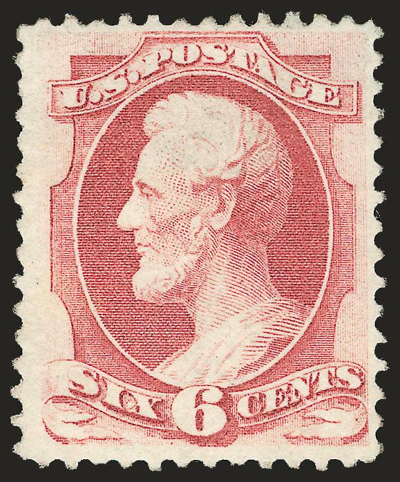 6c Carmine (148).> Original gum, rich color and sharp impression, Very Fine, with 2001 P.F. certificate