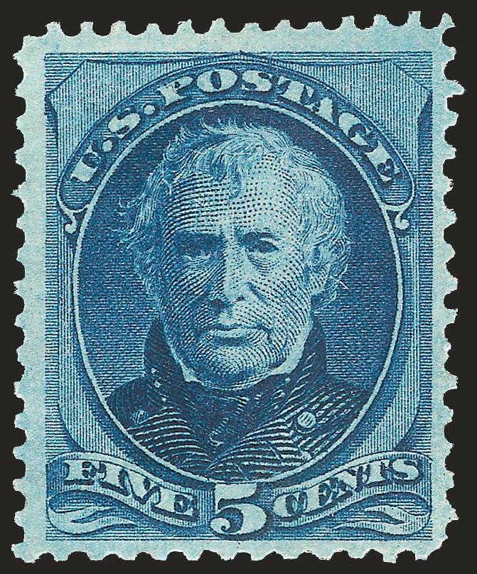 5c Blue (179).> Original gum, deep rich color, Very Fine and choice, with 2001 P.F. certificate