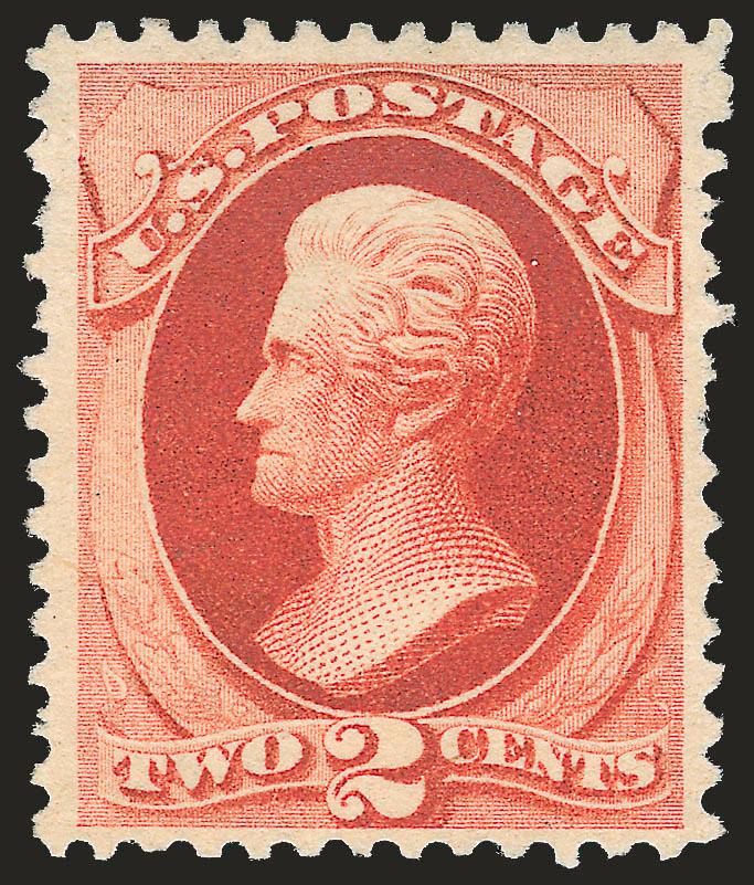 2c Scarlet Vermilion, Special Printing (203).> Without gum as issued, intense shade and impression, choice centering for this difficult issue, trivial slightly nibbed perf at right<><>^VERY FINE AND CHOICE.
THIS IS ONE OF THE FINEST EXAMPLES OF ONE