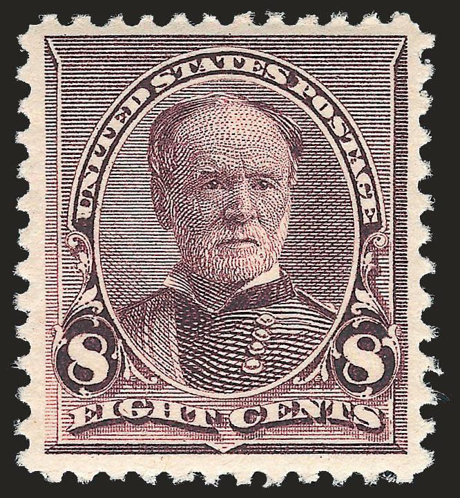 1c-8c 1890 Issue (219, 220-225).> 1c and 5c-8c Mint N.H., 4c adherences on gum, rich colors (5c slightly oxidized), wide margins, Very Fine, 3c and 6c with certificates