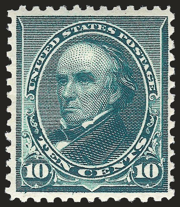 10c Green (226).> Mint N.H., deep rich color and proof-like impression on crisp paper, Very Fine and choice