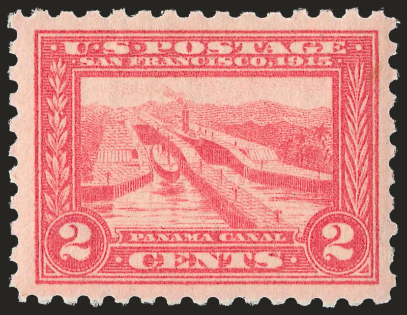 1c-10c Panama-Pacific (397-402).> Mint N.H., mostly wide margins and choice centering, No. 400A with light gray vertical streak on gum not mentioned on accompanying 1982 P.F. certificate, No. 402 natural
inclusion, Very Fine group