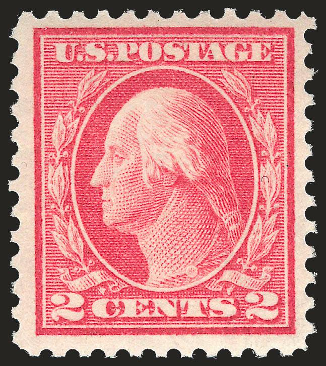 2c Pale Carmine Red, Ty. I (461).> Mint N.H., brilliant color on fresh paper, Very Fine, with 1980 P.F. certificate