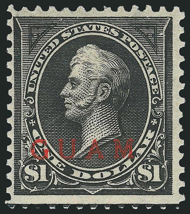 1899, $1.00 Black, Ty. I (12).> Unused (no gum), intense shade, fresh and Fine