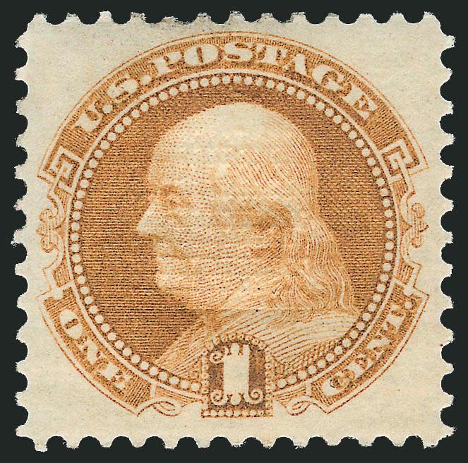 1c Buff (112).> Original gum, lightly hinged, well-centered, rich color, Very Fine, with 1994 P.F. certificate