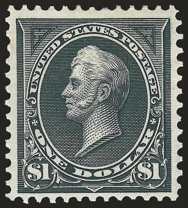 $1.00 Black, Ty. I (276).> Original gum, lightly hinged, sharp impression on bright paper, Very Fine, with 2009 P.S.E. certificate