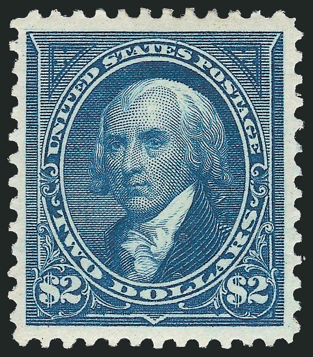 $2.00 Bright Blue (277).> Original gum, rich color, unusually wide margins, Very Fine, with 1980 P.F. certificate