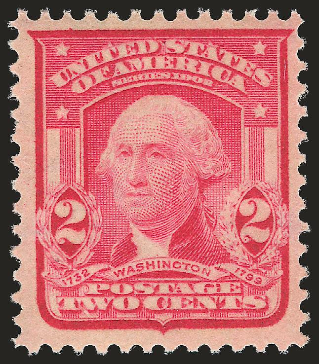 2c 1903 Shield Issue (319319j).> Six Mint N.H. stamps, Nos. 319, 319b, 319c, 319f, 319i and 319j, wide margins and choice centering throughout, rich array of shades, each with P.F. certificate, Very Fine and
choice group