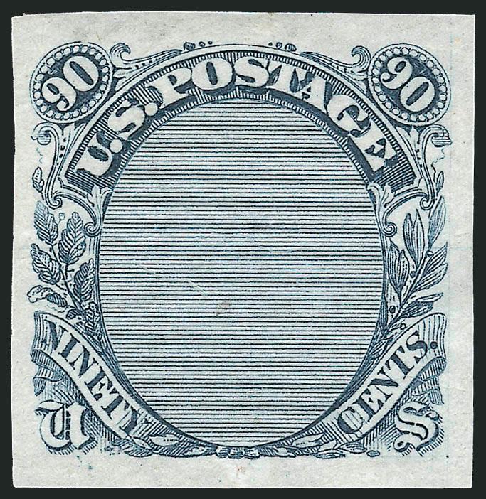 1c-90c 1869 Pictorial Essays.> Eight, incl. Nos. 112-E4b, 113-E3e, 115-E2c, 116-E1k, 120-E2d, 121-E1p, 122-E2b and 122-E3, large margins, rich colors, Very Fine, an attractive group