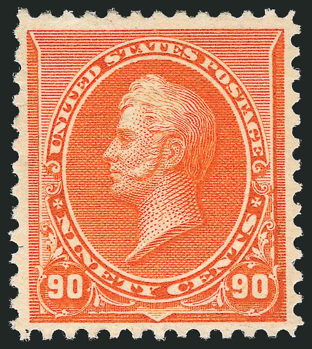 90c Orange (229).> Original gum, attractively centered, beautiful strong color, Very Fine, with 2009 P.F. certificate