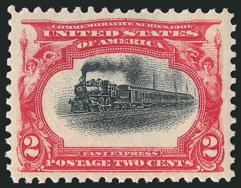 2c Pan-American (295).> Mint N.H., radiant color and detailed impressions, wide margins, Extremely Fine Gem, a gorgeous stamp, with 1990 P.F. and 2009 P.S.E. certificates (XF-Superb 95 SMQ $350.00)
